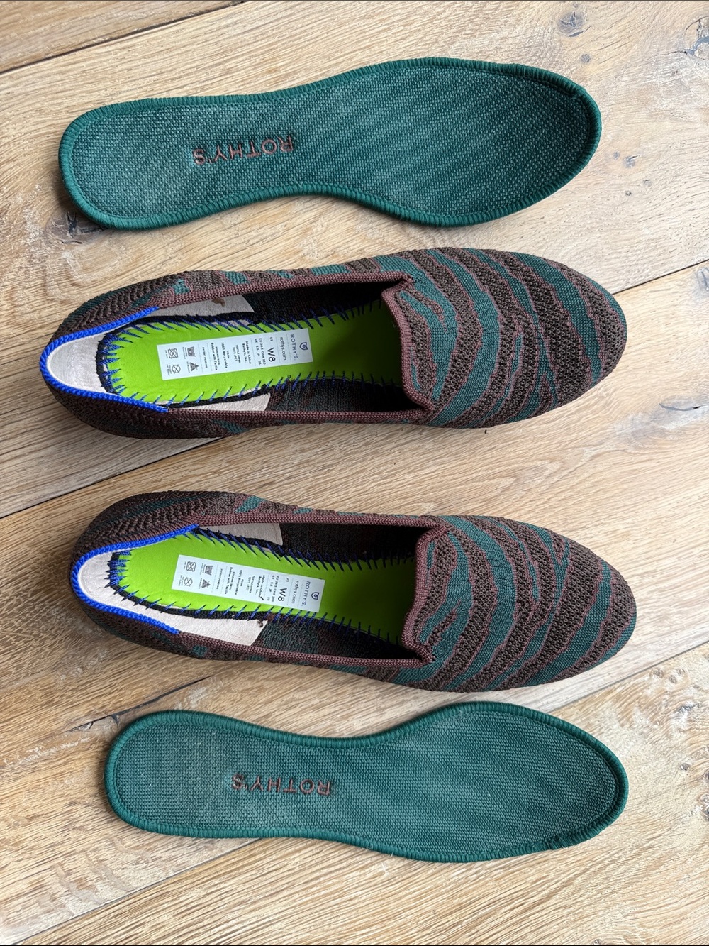 Rothy's Juniper Zebra loafer - SZ 8 - Picture 5 of 6